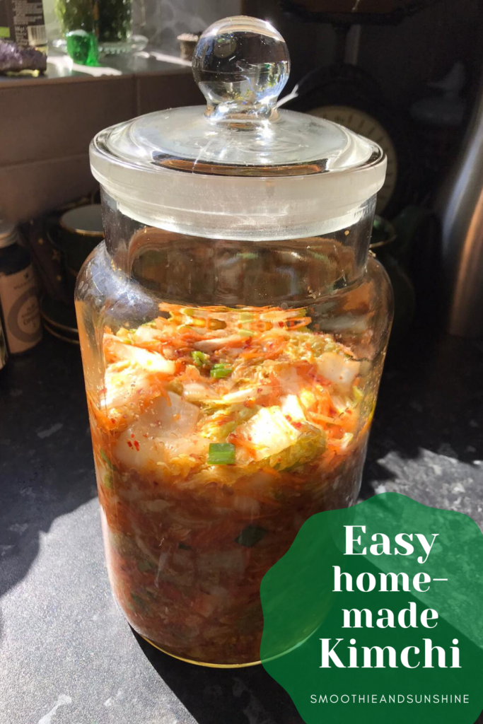 Easy home-made Kimchi