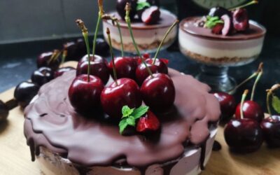 DECADENT NO-BAKE CHERRY CHEESECAKE